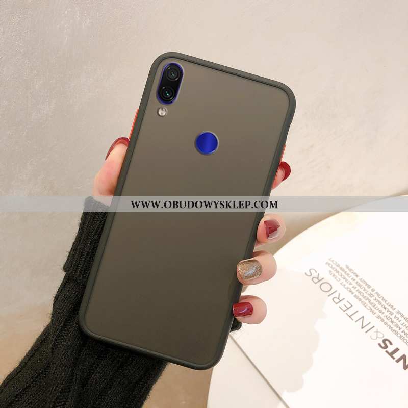 Etui Xiaomi Redmi Note 7 Ochraniacz Miękki, Futerał Xiaomi Redmi Note 7 Nubuku All Inclusive Czerwon