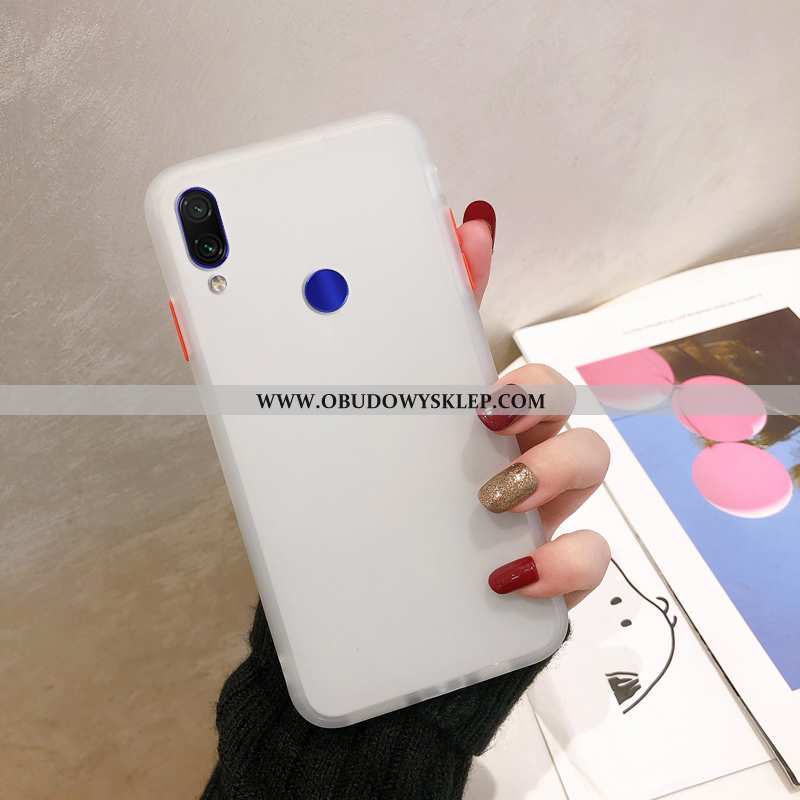 Etui Xiaomi Redmi Note 7 Ochraniacz Miękki, Futerał Xiaomi Redmi Note 7 Nubuku All Inclusive Czerwon