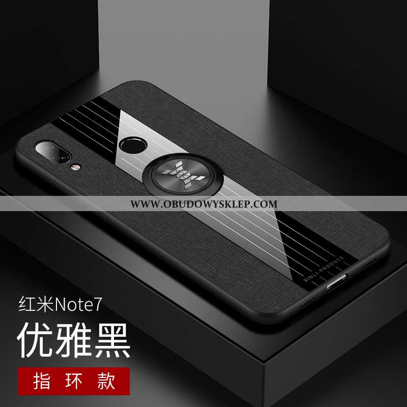 Etui Xiaomi Redmi Note 7 Osobowość Nubuku Ochraniacz, Futerał Xiaomi Redmi Note 7 Kreatywne Mały Róż