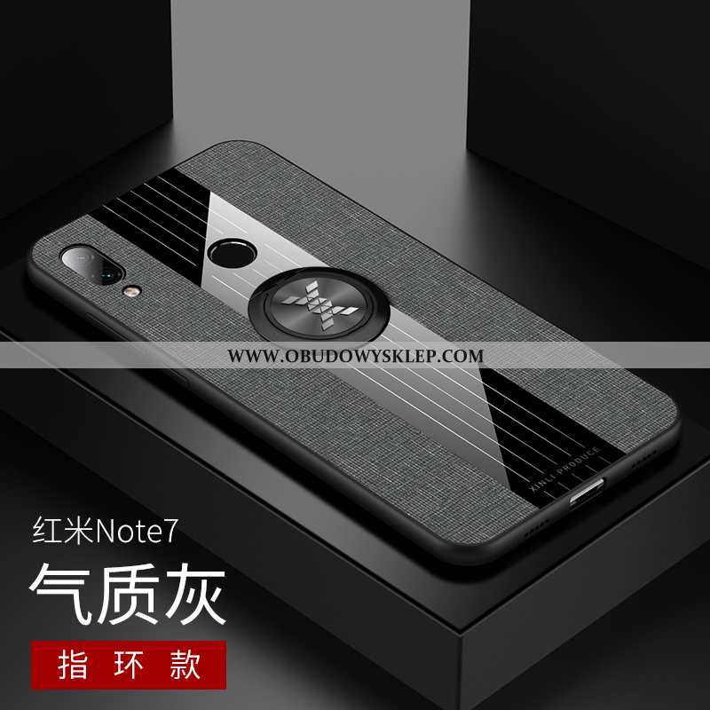 Etui Xiaomi Redmi Note 7 Osobowość Nubuku Ochraniacz, Futerał Xiaomi Redmi Note 7 Kreatywne Mały Róż