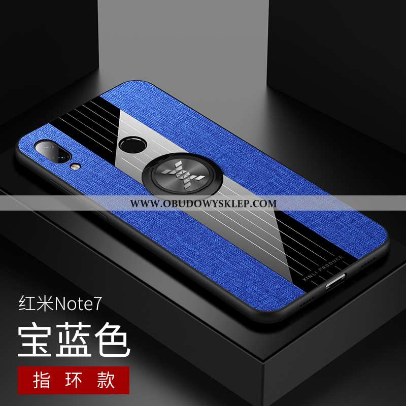 Etui Xiaomi Redmi Note 7 Osobowość Nubuku Ochraniacz, Futerał Xiaomi Redmi Note 7 Kreatywne Mały Róż