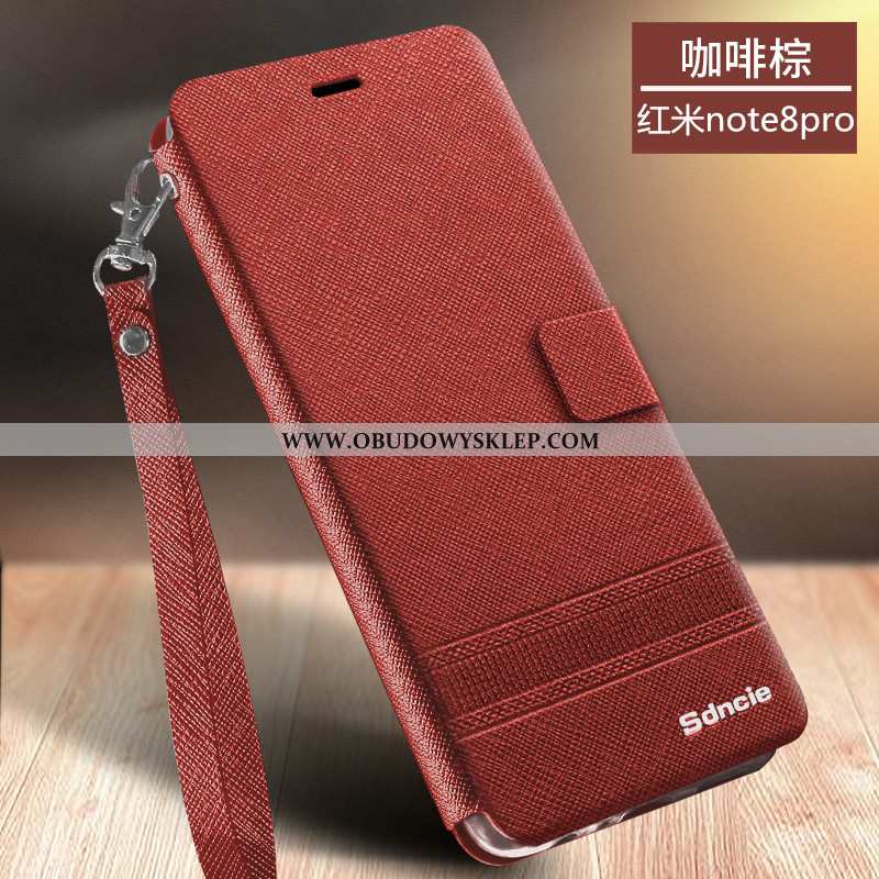 Etui Xiaomi Redmi Note 8 Pro Ochraniacz Klapa Biznes, Futerał Xiaomi Redmi Note 8 Pro Skórzane All I