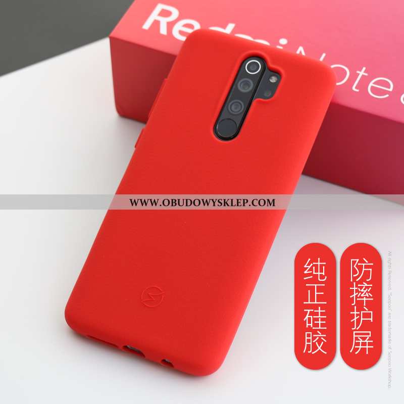 Etui Xiaomi Redmi Note 8 Pro Silikonowe All Inclusive Szary, Futerał Xiaomi Redmi Note 8 Pro Płótno 