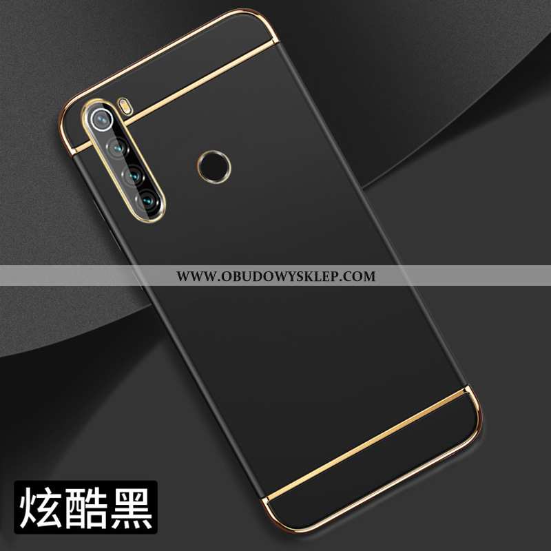 Etui Xiaomi Redmi Note 8t Cienkie Zielony Czerwony, Futerał Xiaomi Redmi Note 8t Ochraniacz Nubuku Z