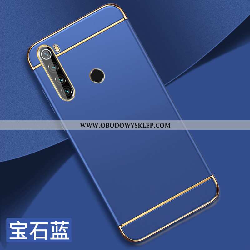 Etui Xiaomi Redmi Note 8t Cienkie Zielony Czerwony, Futerał Xiaomi Redmi Note 8t Ochraniacz Nubuku Z