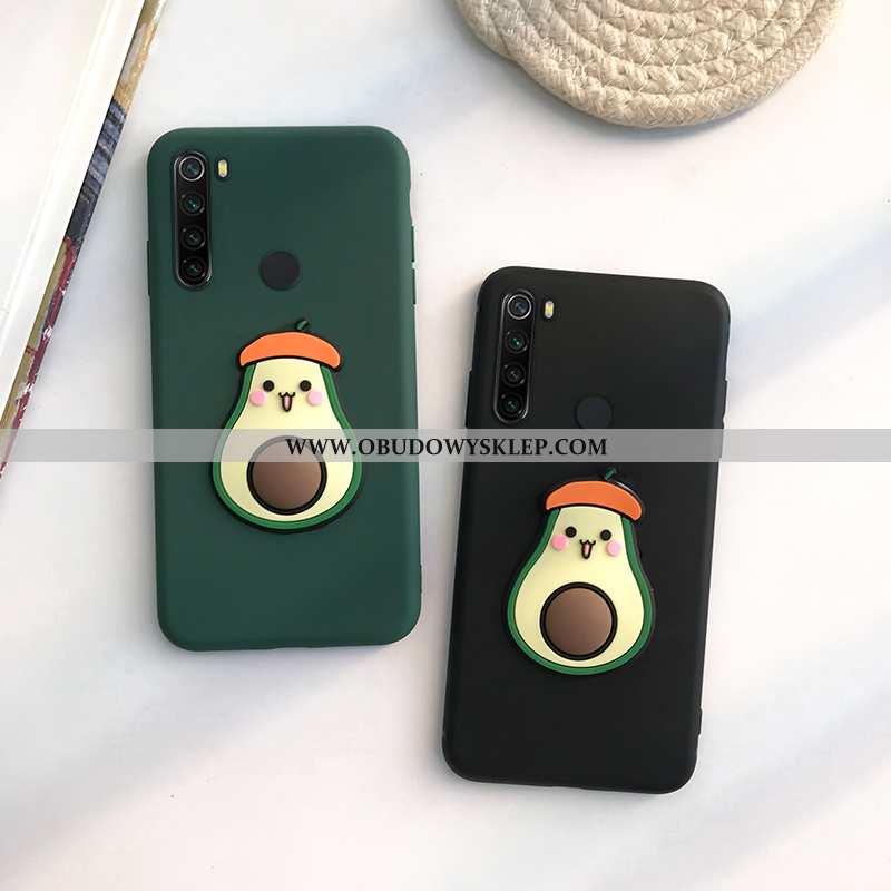 Etui Xiaomi Redmi Note 8t Miękki Futerał Etui, Xiaomi Redmi Note 8t Silikonowe Wiatr Czarna