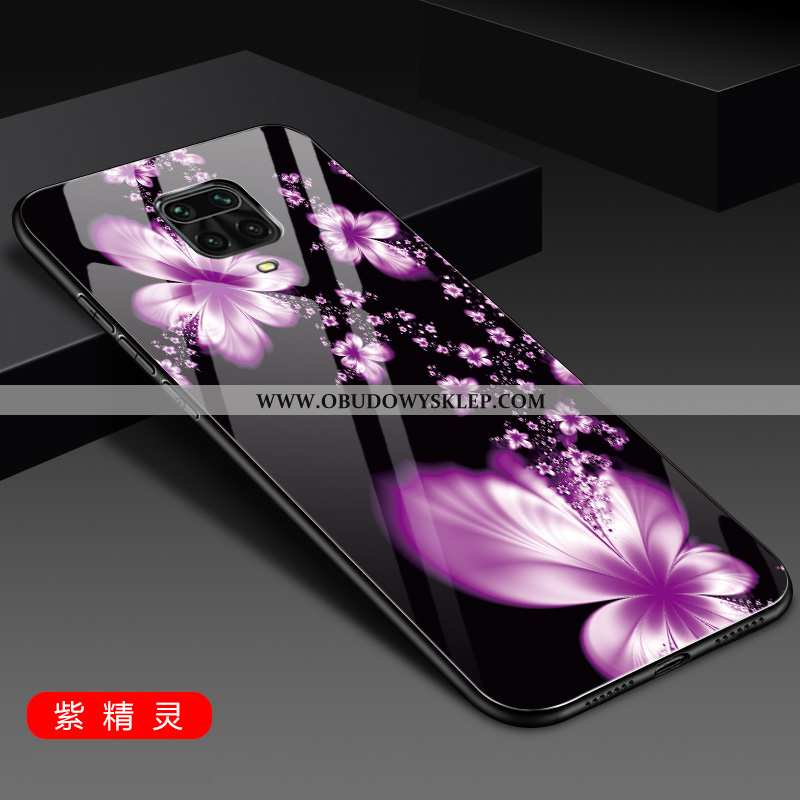 Etui Xiaomi Redmi Note 9 Pro Szkło Anti-fall Czerwony, Futerał Xiaomi Redmi Note 9 Pro Moda Telefon 