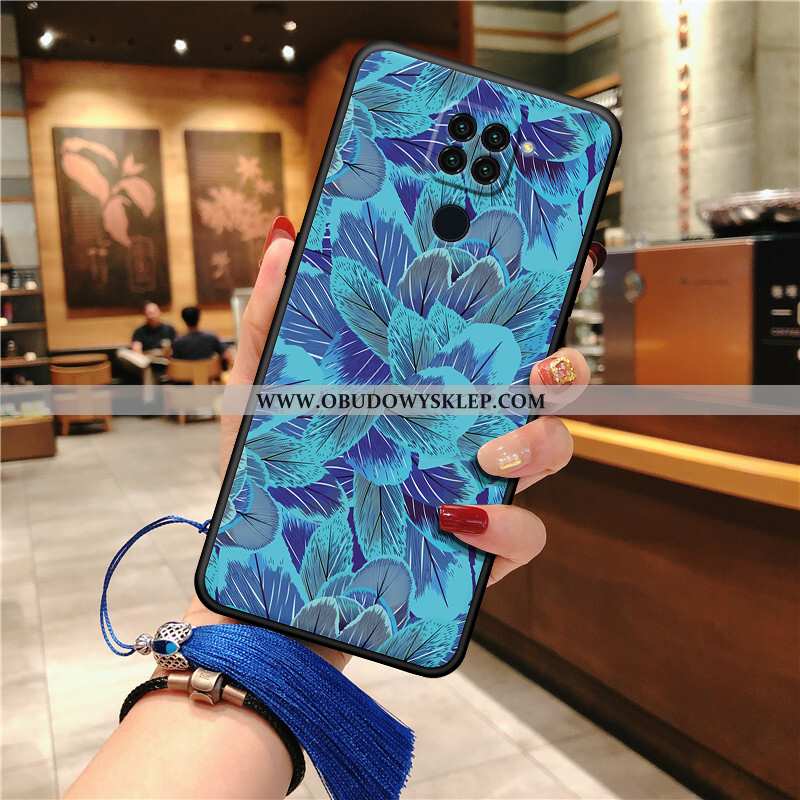 Etui Xiaomi Redmi Note 9 Silikonowe Anti-fall Czerwony Netto, Futerał Xiaomi Redmi Note 9 Ochraniacz