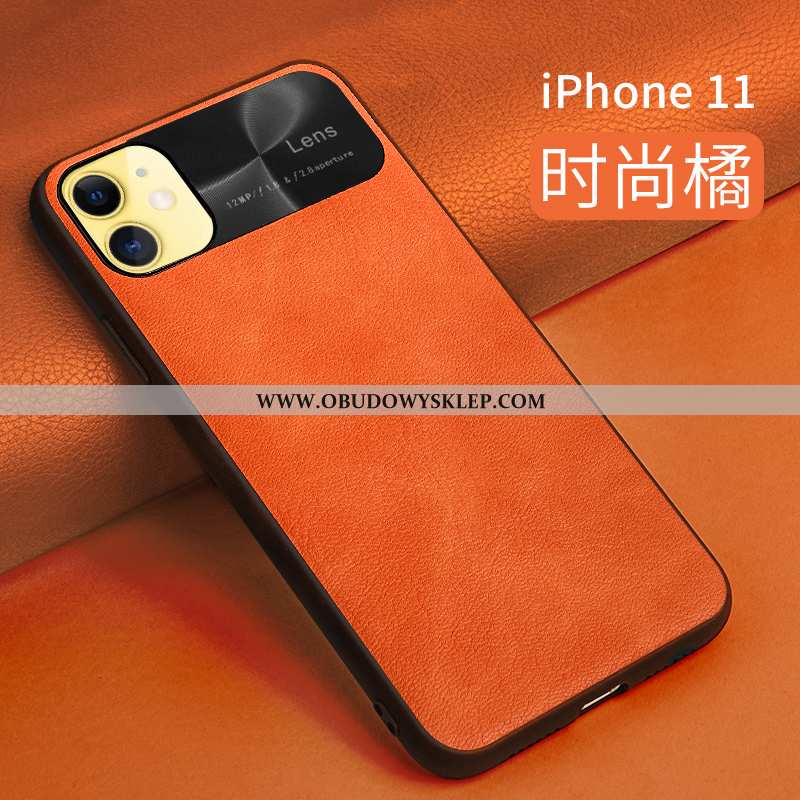 Etui iPhone 11 Cienkie Super Nowy, Futerał iPhone 11 Silikonowe Ochraniacz Pomarańczowa