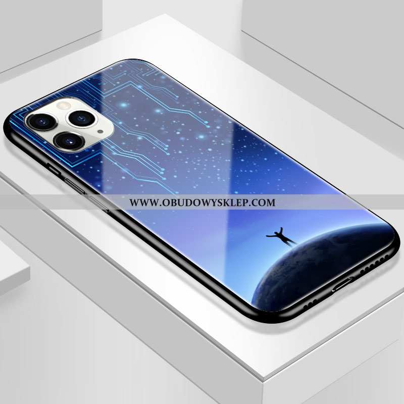 Etui iPhone 11 Pro Osobowość Sztuka Lustro, Futerał iPhone 11 Pro Trendy Tylna Pokrywa Żółta