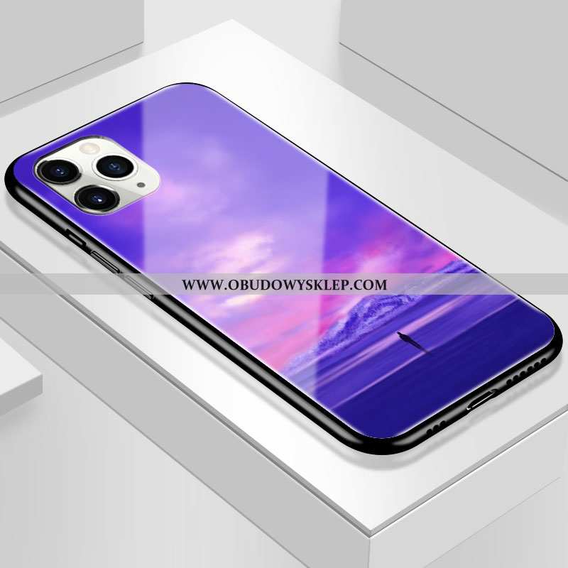 Etui iPhone 11 Pro Osobowość Sztuka Lustro, Futerał iPhone 11 Pro Trendy Tylna Pokrywa Żółta