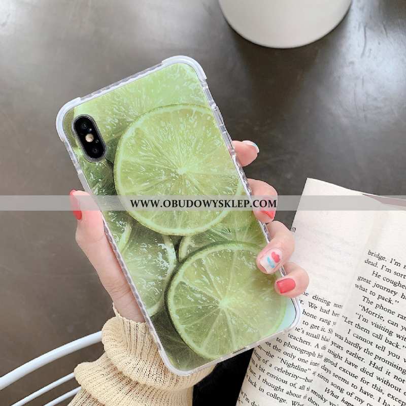 Etui iPhone X Trendy All Inclusive Zielony, Futerał iPhone X Silikonowe Anti-fall Zielone