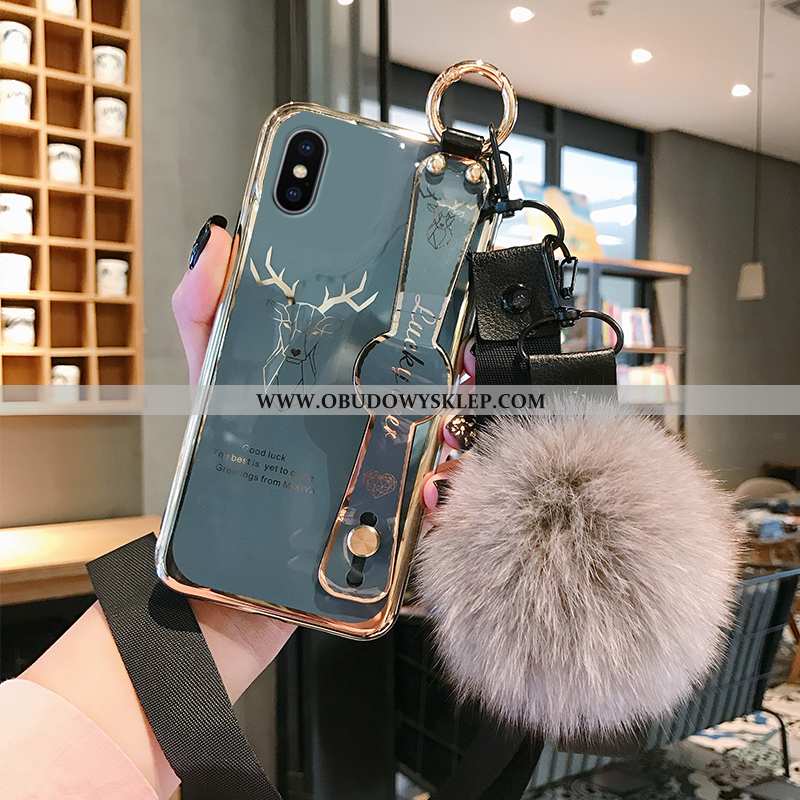 Etui iPhone Xs Max Osobowość Moda Czerwony Netto, Futerał iPhone Xs Max Piękny Zielony Turquoise