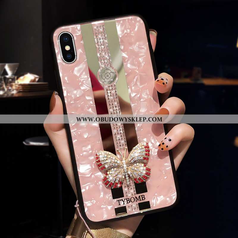 Etui iPhone Xs Max Trendy Telefon Komórkowy, Futerał iPhone Xs Max Silikonowe Rozowa