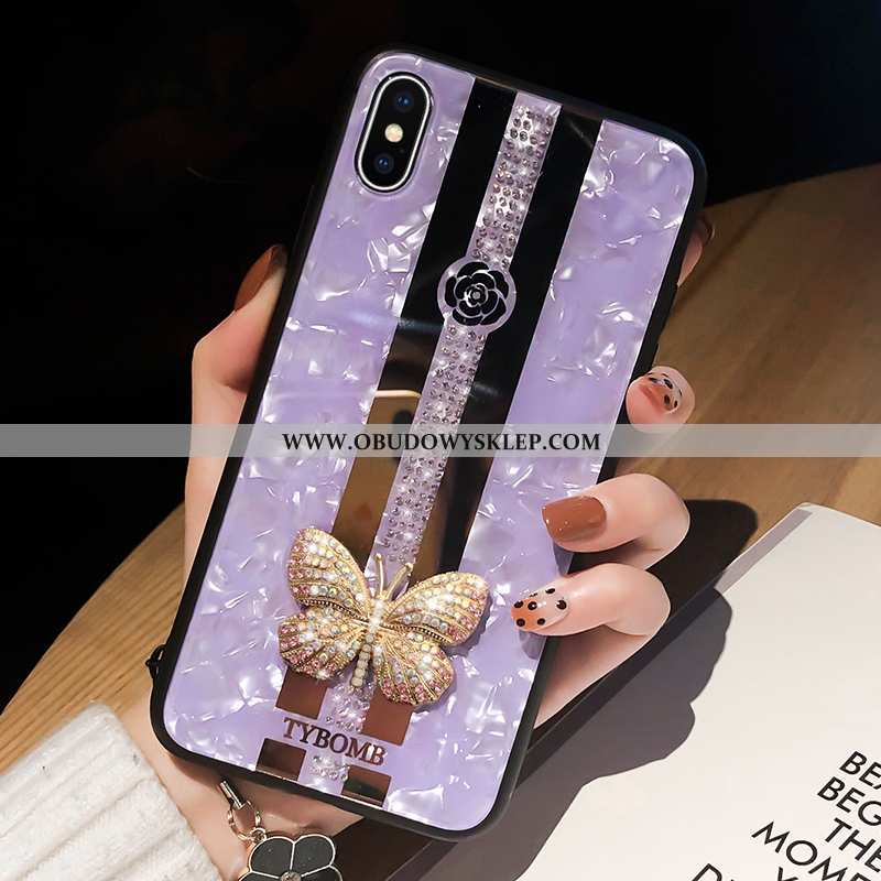 Etui iPhone Xs Max Trendy Telefon Komórkowy, Futerał iPhone Xs Max Silikonowe Rozowa