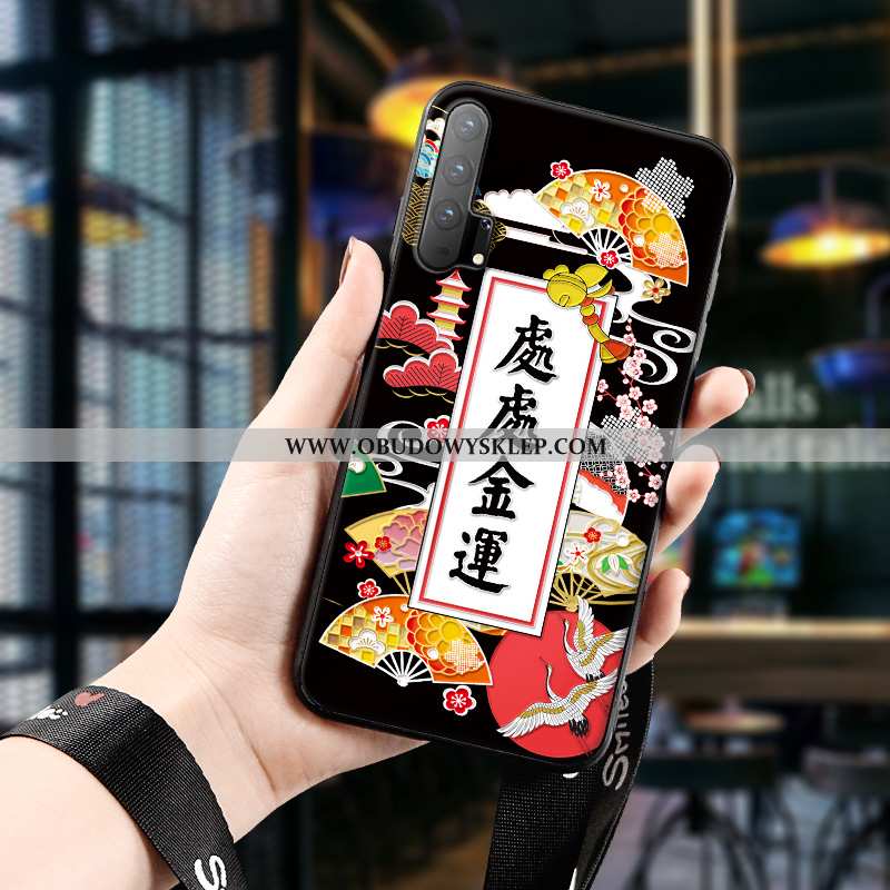 Futerał Honor 20 Pro Relief Etui Telefon Komórkowy, Pokrowce Honor 20 Pro Trendy Anti-fall Czerwona