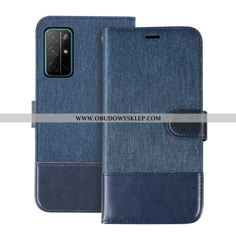 Futerał Honor 30s Portfel Etui, Pokrowce Honor 30s Ochraniacz Anti-fall Czerwona