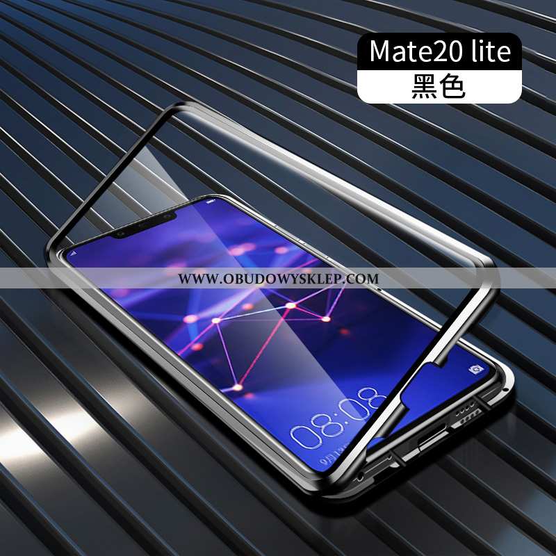 Futerał Huawei Mate 20 Lite Metal Czerwony Netto Telefon Komórkowy, Pokrowce Huawei Mate 20 Lite Szk