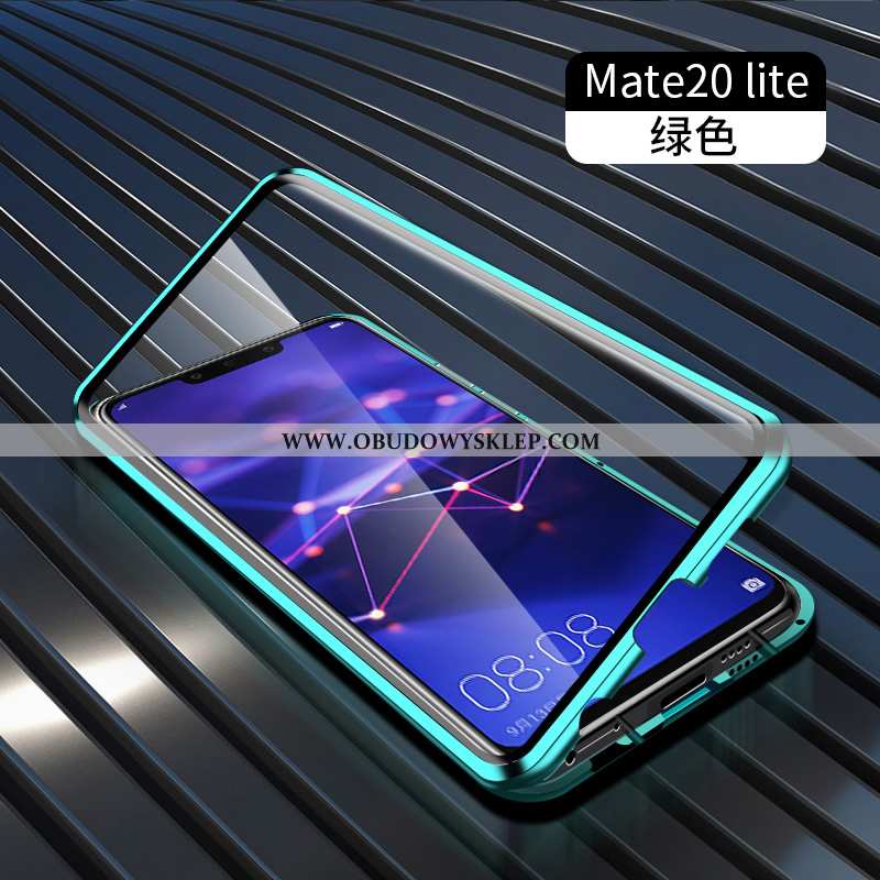 Futerał Huawei Mate 20 Lite Metal Czerwony Netto Telefon Komórkowy, Pokrowce Huawei Mate 20 Lite Szk