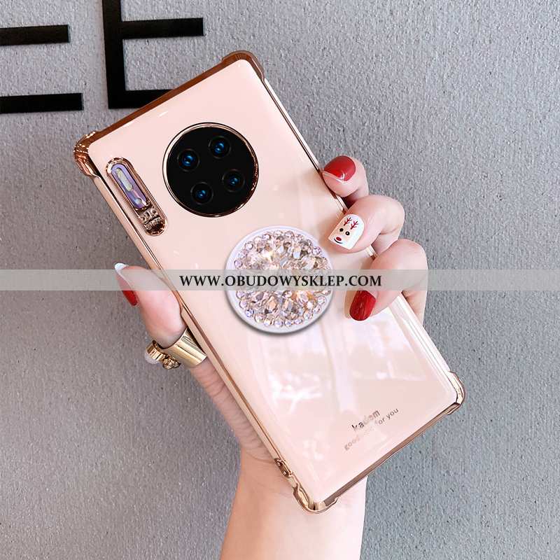 Futerał Huawei Mate 30 Pro Silikonowe Etui Wspornik, Pokrowce Huawei Mate 30 Pro Rhinestone Wysoki K