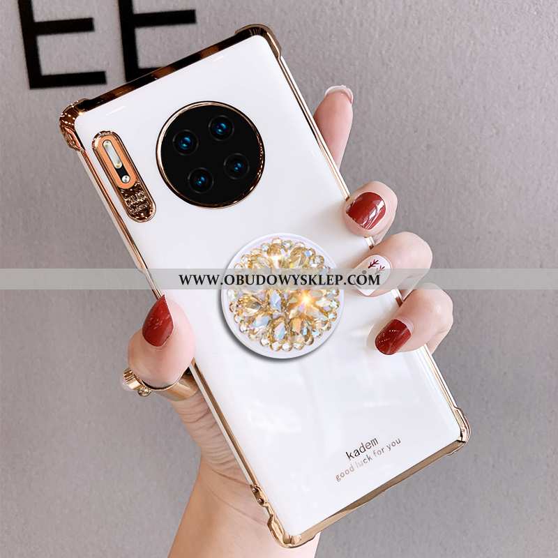 Futerał Huawei Mate 30 Pro Silikonowe Etui Wspornik, Pokrowce Huawei Mate 30 Pro Rhinestone Wysoki K