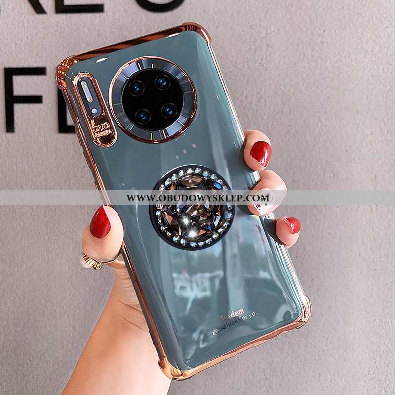 Futerał Huawei Mate 30 Pro Silikonowe Etui Wspornik, Pokrowce Huawei Mate 30 Pro Rhinestone Wysoki K