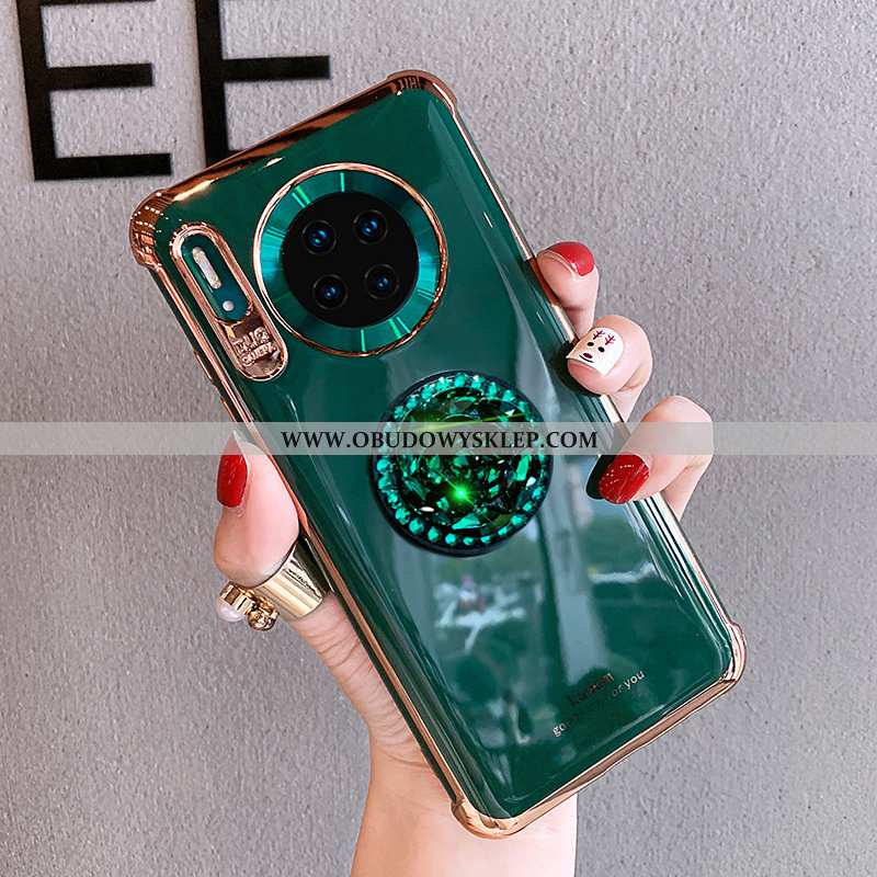 Futerał Huawei Mate 30 Pro Silikonowe Etui Wspornik, Pokrowce Huawei Mate 30 Pro Rhinestone Wysoki K