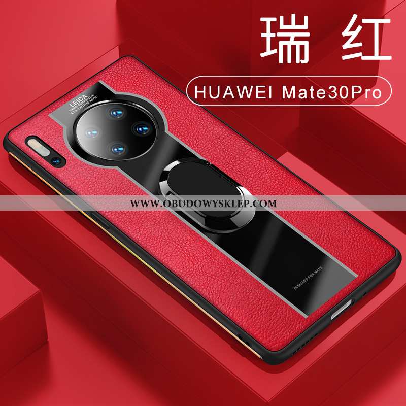 Futerał Huawei Mate 30 Pro Skóra Na Pokładzie, Pokrowce Huawei Mate 30 Pro Super Czarny Czarna