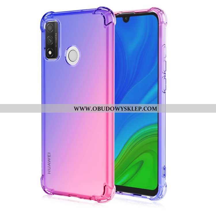 Futerał Huawei P Smart 2020 Miękki Balon Pu, Pokrowce Huawei P Smart 2020 Gradient Żółta