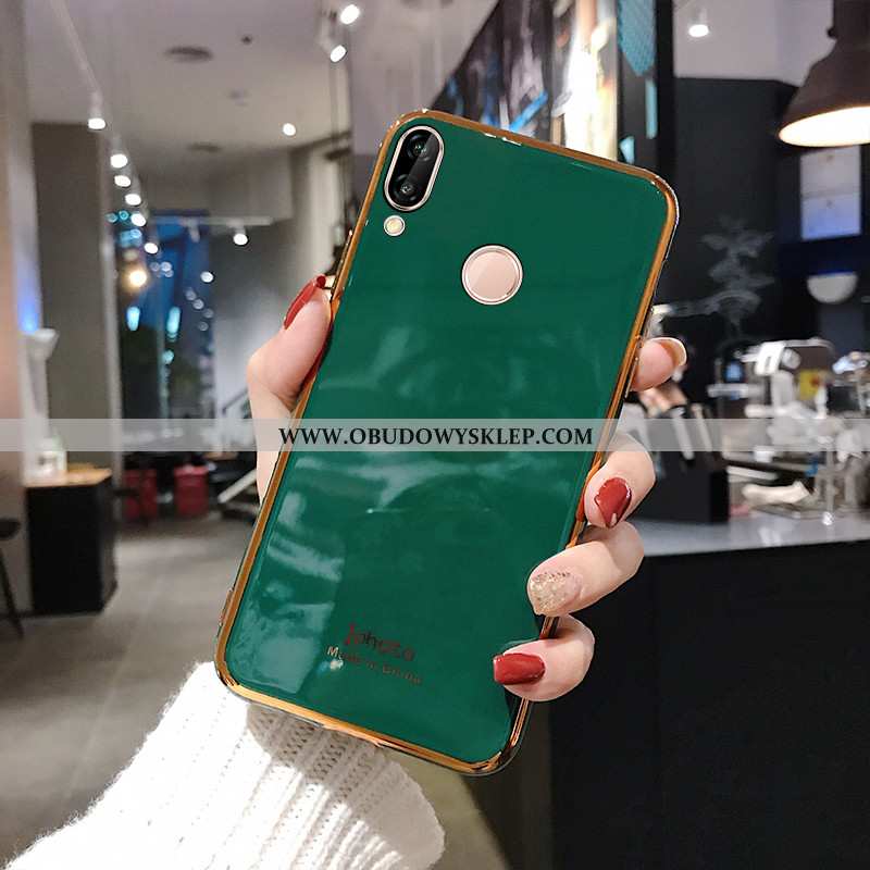 Futerał Huawei P Smart+ Filmy Trendy Miękki, Pokrowce Huawei P Smart+ Silikonowe Etui Turquoise