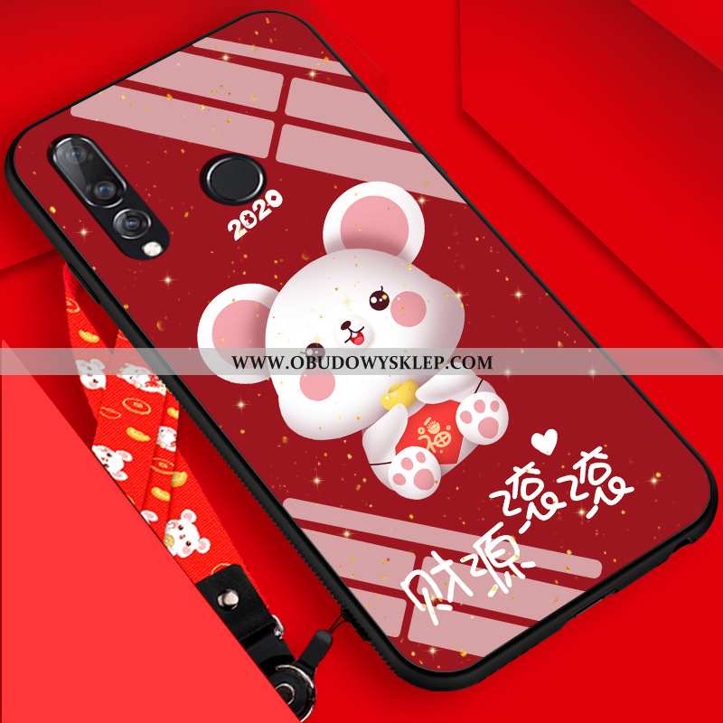 Futerał Huawei P30 Lite Trendy Ochraniacz Cekiny, Pokrowce Huawei P30 Lite Miękki All Inclusive Czer