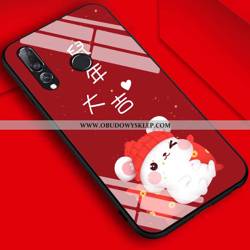 Futerał Huawei P30 Lite Trendy Ochraniacz Cekiny, Pokrowce Huawei P30 Lite Miękki All Inclusive Czer