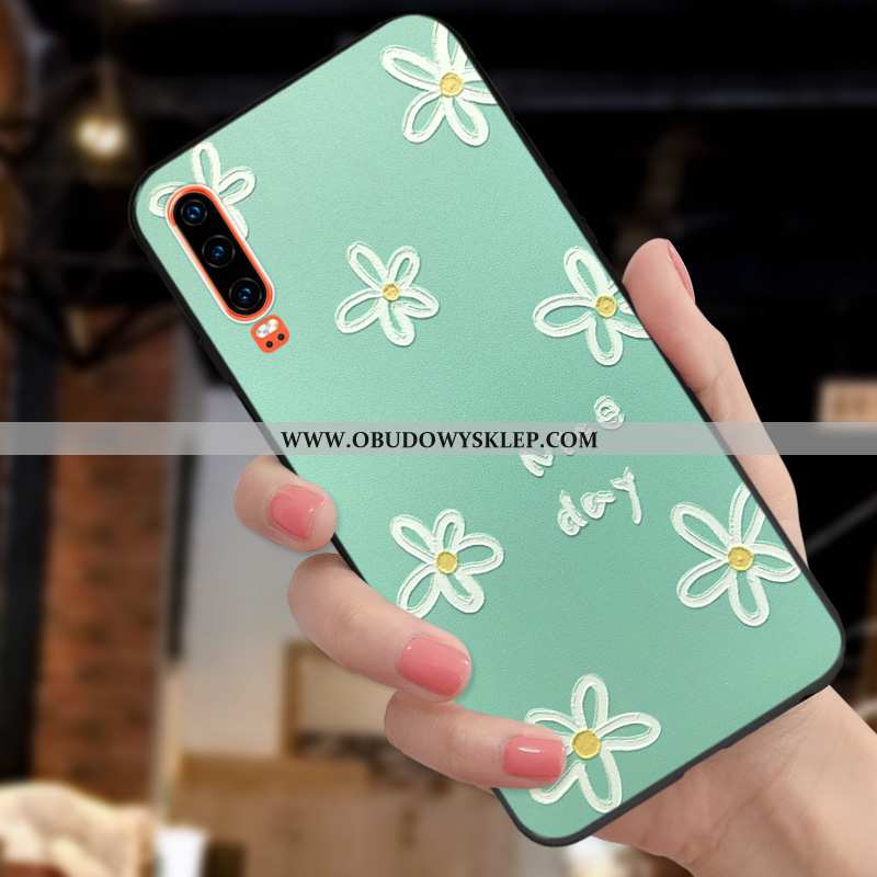 Futerał Huawei P30 Piękny Telefon Komórkowy Anti-fall, Pokrowce Huawei P30 Cienkie Nowy Czerwona