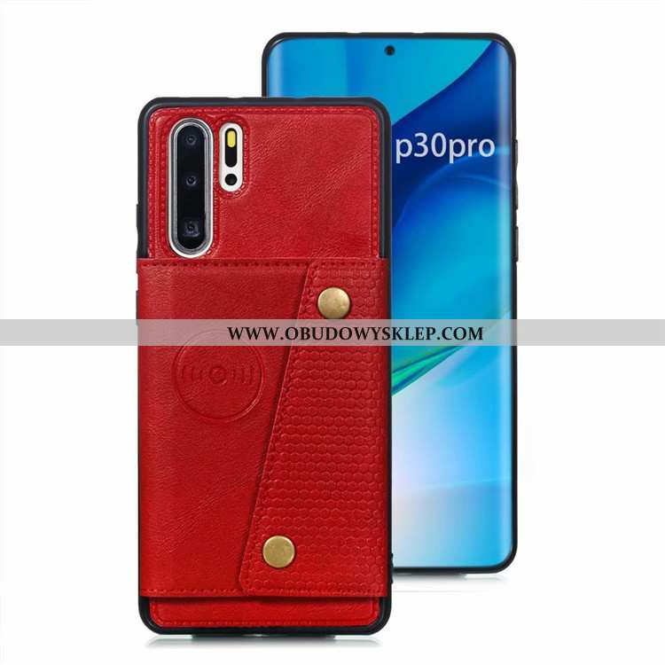 Futerał Huawei P30 Pro Ochraniacz Anti-fall Szary, Pokrowce Huawei P30 Pro Skórzane Etui Telefon Kom