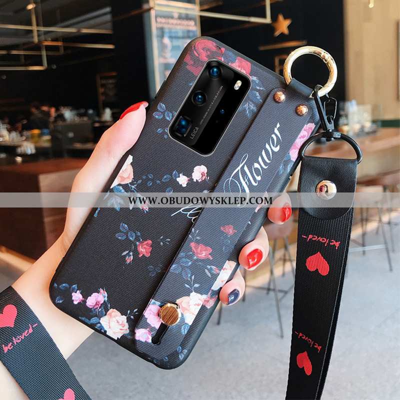 Futerał Huawei P40 Silikonowe Trendy, Pokrowce Huawei P40 Ochraniacz Telefon Komórkowy Niebieska