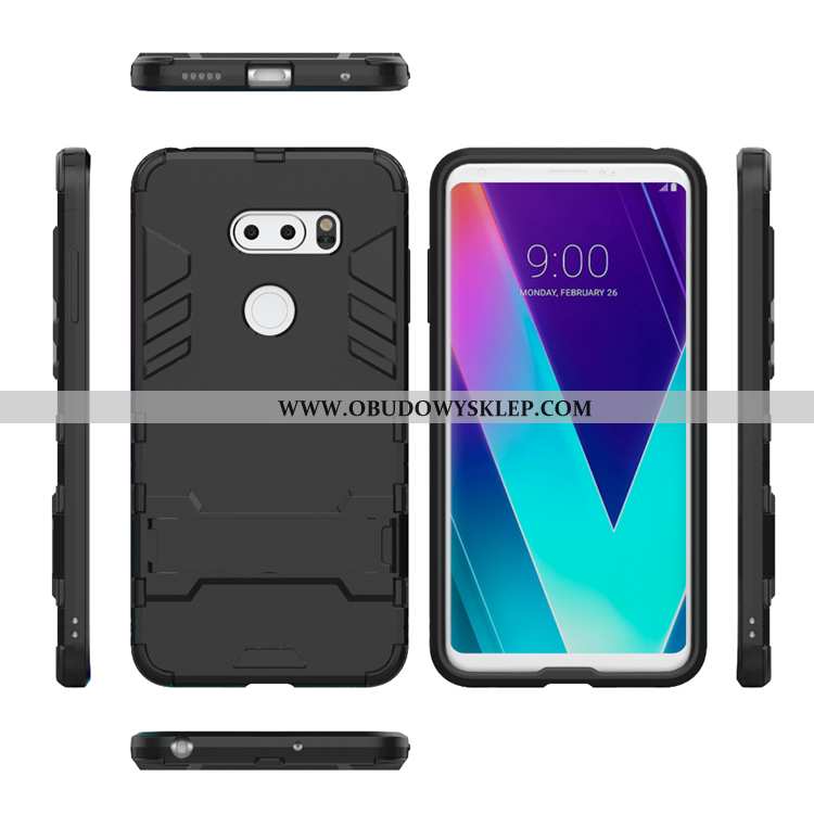 Futerał Lg V30 Silikonowe Telefon Komórkowy All Inclusive, Pokrowce Lg V30 Ochraniacz Czarna