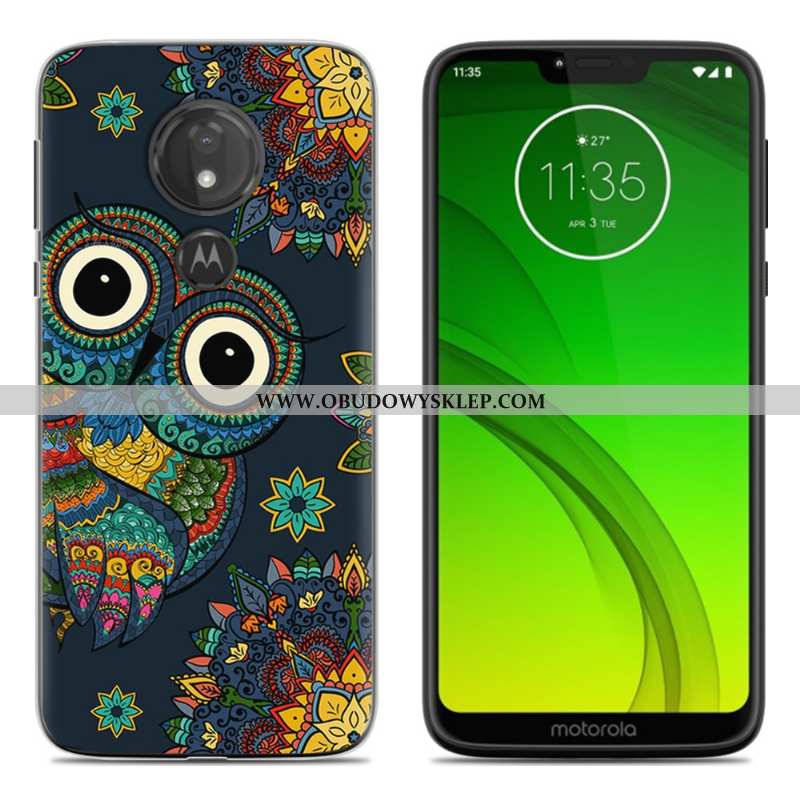 Futerał Moto G7 Play Miękki Telefon Komórkowy, Pokrowce Moto G7 Play Ochraniacz Anti-fall Zielone