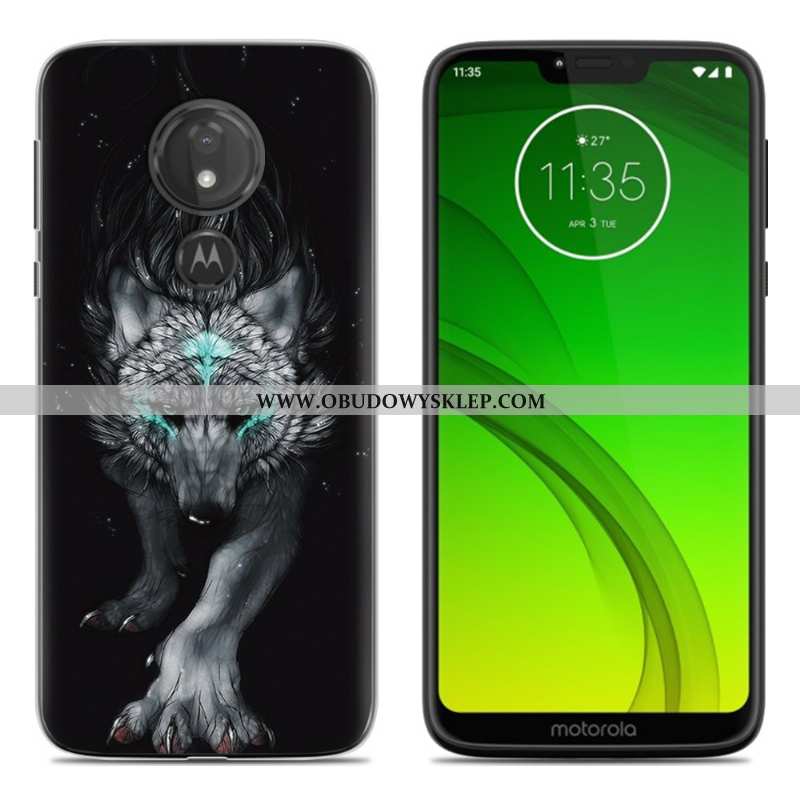 Futerał Moto G7 Play Miękki Telefon Komórkowy, Pokrowce Moto G7 Play Ochraniacz Anti-fall Zielone