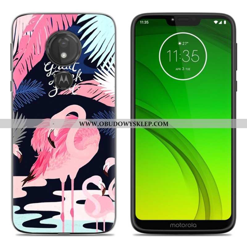 Futerał Moto G7 Play Miękki Telefon Komórkowy, Pokrowce Moto G7 Play Ochraniacz Anti-fall Zielone