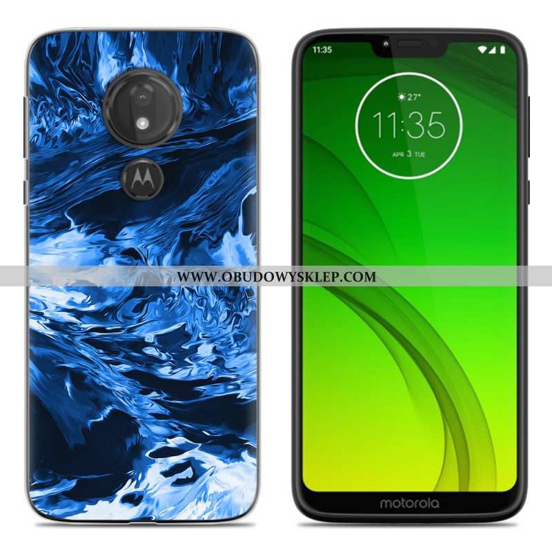 Futerał Moto G7 Play Miękki Telefon Komórkowy, Pokrowce Moto G7 Play Ochraniacz Anti-fall Zielone