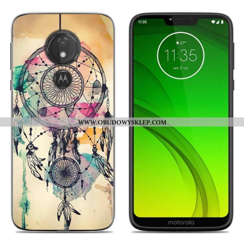 Futerał Moto G7 Play Miękki Telefon Komórkowy, Pokrowce Moto G7 Play Ochraniacz Anti-fall Zielone