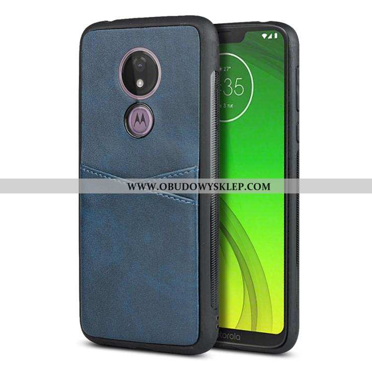 Futerał Moto G7 Power Ochraniacz Karta Czerwony, Pokrowce Moto G7 Power Miękki Silikonowe Czerwona