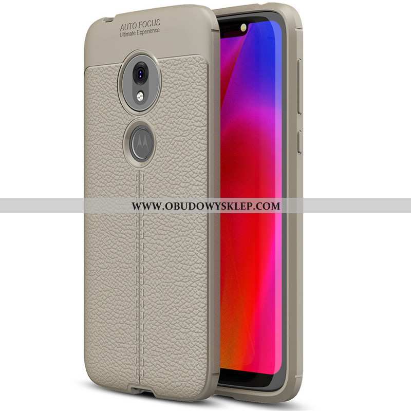 Futerał Moto G7 Power Silikonowe Czerwony, Pokrowce Moto G7 Power Ochraniacz Proste Czerwona