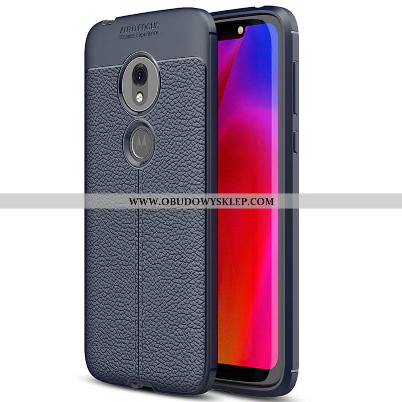 Futerał Moto G7 Power Silikonowe Czerwony, Pokrowce Moto G7 Power Ochraniacz Proste Czerwona