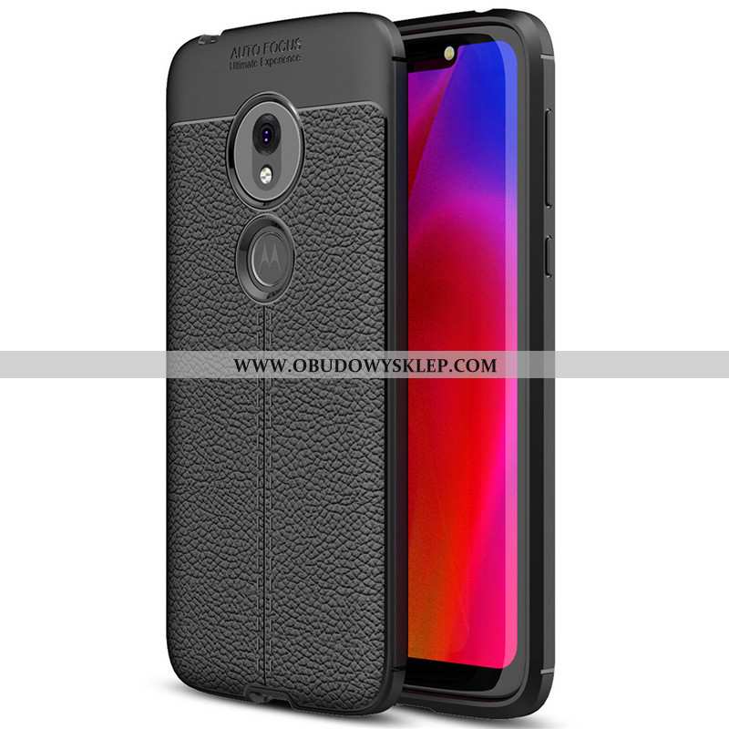 Futerał Moto G7 Power Silikonowe Czerwony, Pokrowce Moto G7 Power Ochraniacz Proste Czerwona