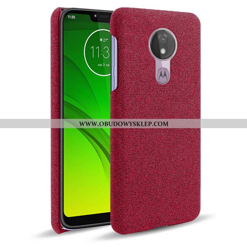 Futerał Moto G7 Power Wzór Antypoślizgowe Etui, Pokrowce Moto G7 Power Ochraniacz Szara