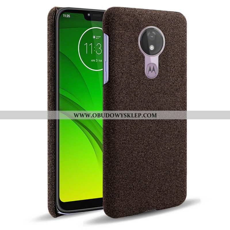 Futerał Moto G7 Power Wzór Antypoślizgowe Etui, Pokrowce Moto G7 Power Ochraniacz Szara