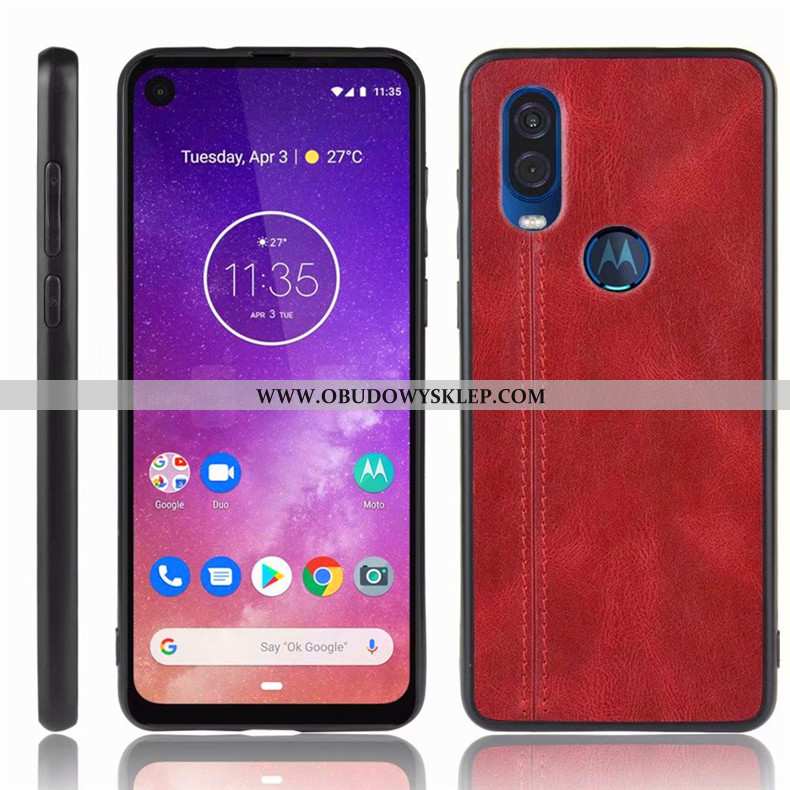 Futerał Motorola One Vision Ochraniacz Telefon Komórkowy Ciemno Niebieski, Pokrowce Motorola One Vis