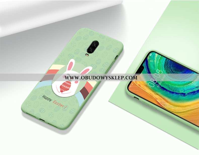 Futerał Oneplus 6t Kreatywne Super Futerał, Pokrowce Oneplus 6t Kreskówka Etui Zielone