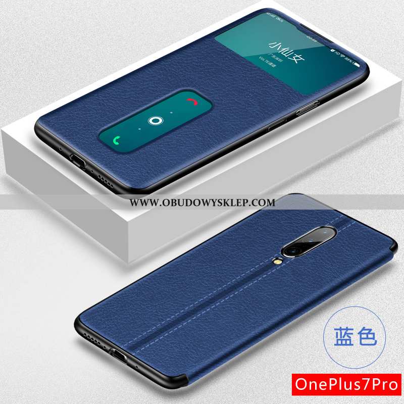 Futerał Oneplus 7 Pro Super All Inclusive Skórzane Etui, Pokrowce Oneplus 7 Pro Cienkie Kreatywne Cz